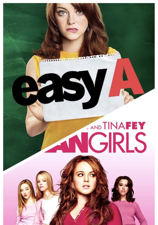 mean girls and easy a movie posters